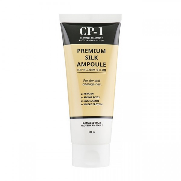Несмываемая сыворотка для волос с протеинами шёлка Esthetic House CP-1 Premium Silk Ampoule, 150 ml