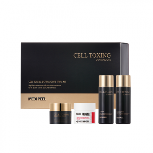 Набор миниатюр с лифтинг эффектом MEDI-PEEL Cell Toxing Dermajours Trial Kit ( 30*20+10*2) ml