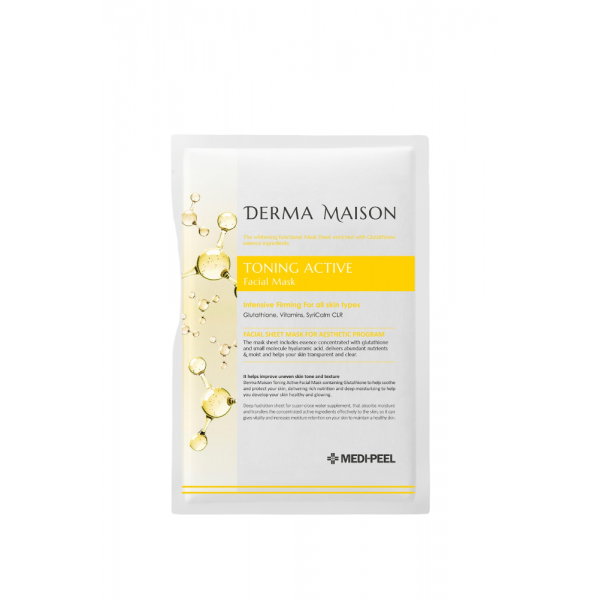 Маска с витаминным комплексом MEDI-PEEL Derma Maison Toning Active Facial Mask, 23ml
