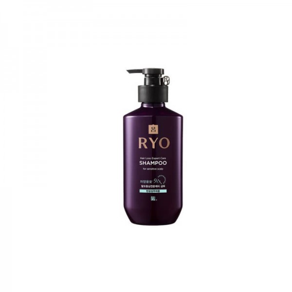 Лечебный шампунь от выпадения для чувствительной кожи RYO Hair Loss Care Shampoo For Sensitive Scalp, 400 ml