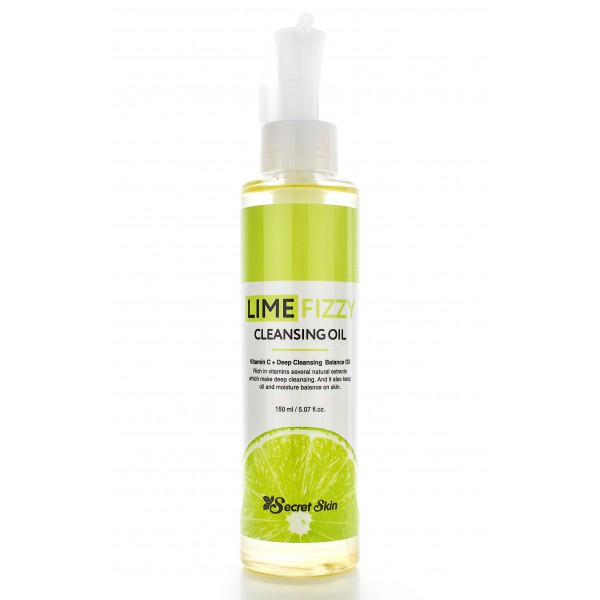 Гидрофильное масло с экстрактом лайма Secret Skin Lime Fizzy Cleansing oil, 150 ml