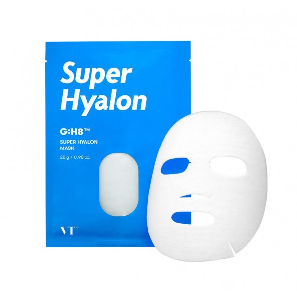 Увлажняющая тканевая маска с гиалуроновой кислотой VT COSMETICS Super Hyalon Mask