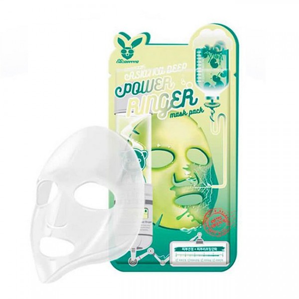 Тканевая маска для лица Центелла Elizavecca Centella Asiatica Deep Power Ringer Mask Pack