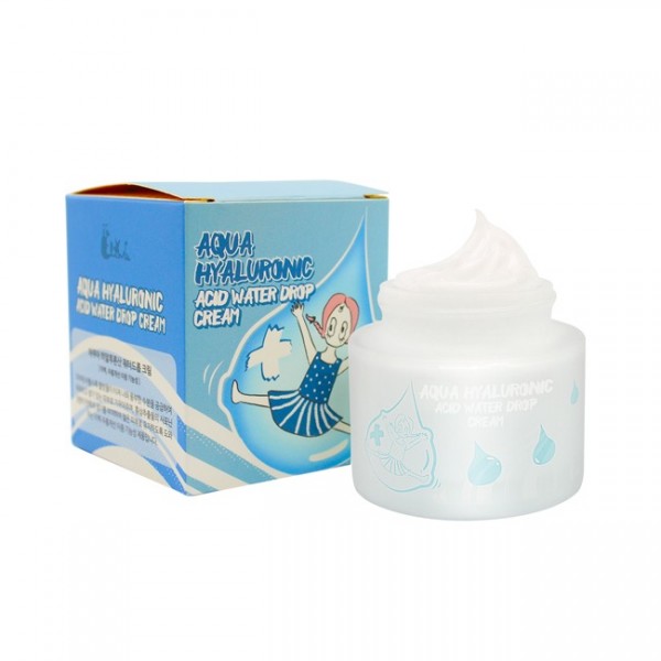 Увлажняющий гиалуроновый крем-гель для лица  Elizavecca Aqua Hyaluronic Acid Water Drop Cream, 50 ml