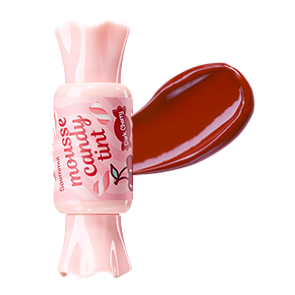 Тинт-мусс для губ конфетка The Saem Saemmul mousse candy tint Dark Cherry 07
